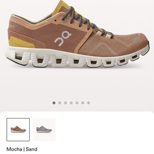 On Cloud X3 Running Shoe Mocha/Sand Sz 8
